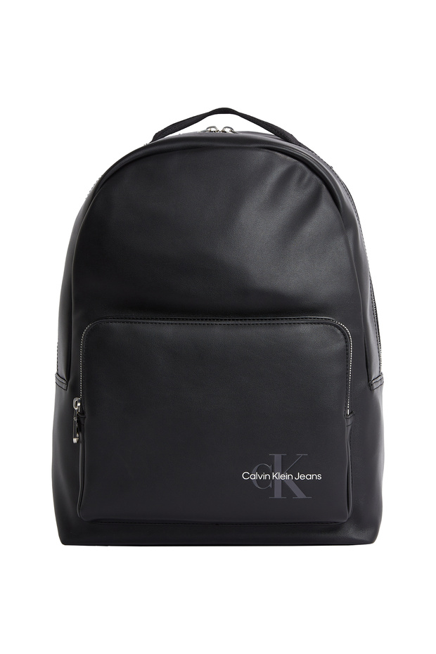 حقيبة ظهر كالفن كلاين بشعار مونو الأسود 4 - 1