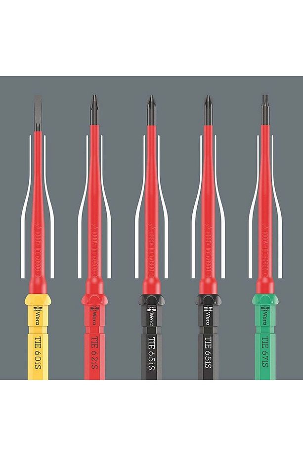 KraftForm Kompact VDE 17 Parça 1000 Volt İzoleli Tornavida Takımı (05006612001) - 4