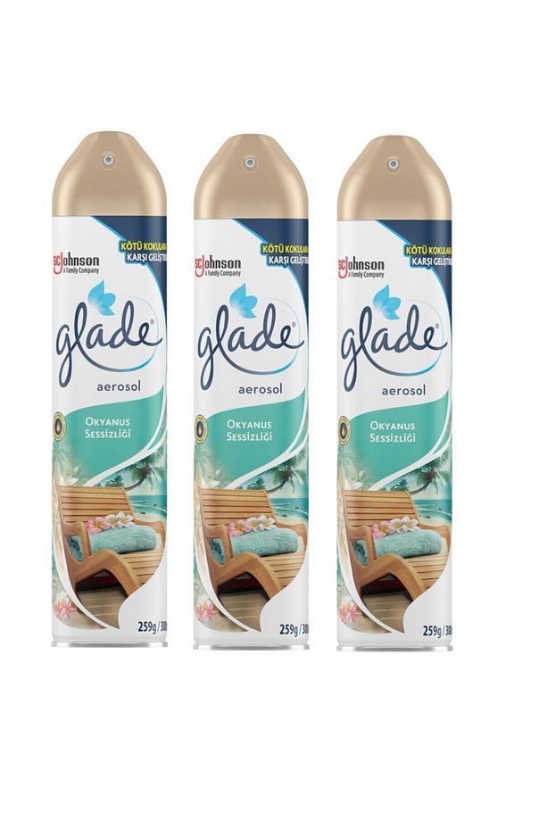 Aerosol Oda Kokusu Okyanus Sessizliği 300 Ml X 3 Adet - 1