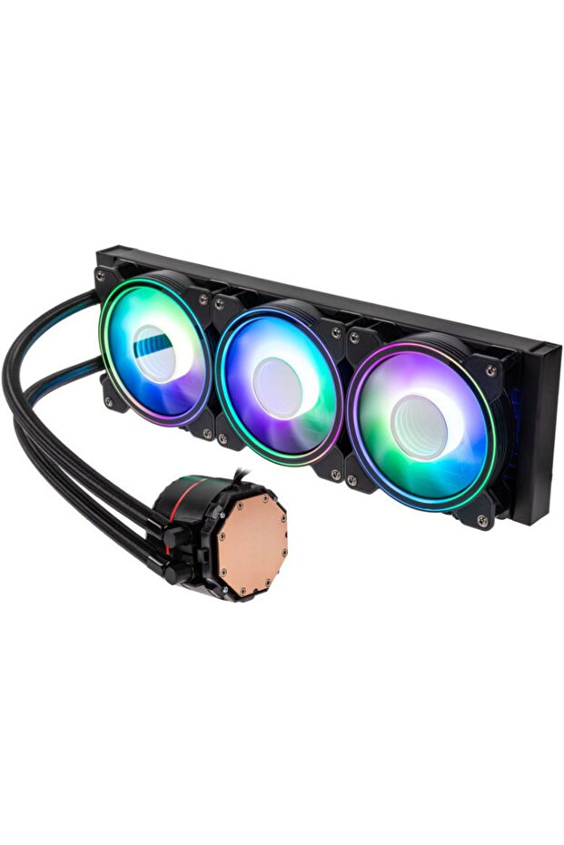 Kolink Umbra Void 360 aRGB CPU Cooler (Black) - 1