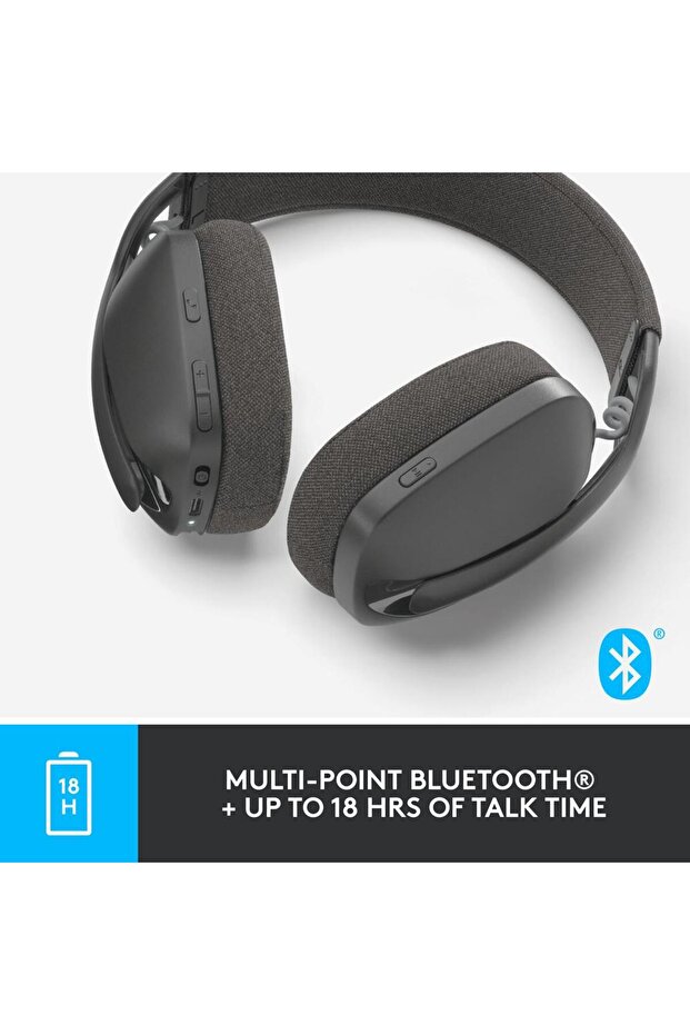 Casca Office/Call Center Logitech Zone Vibe 100, Microfon, Bluetooth 5.2, Anulare zgomot (Negru) - 10