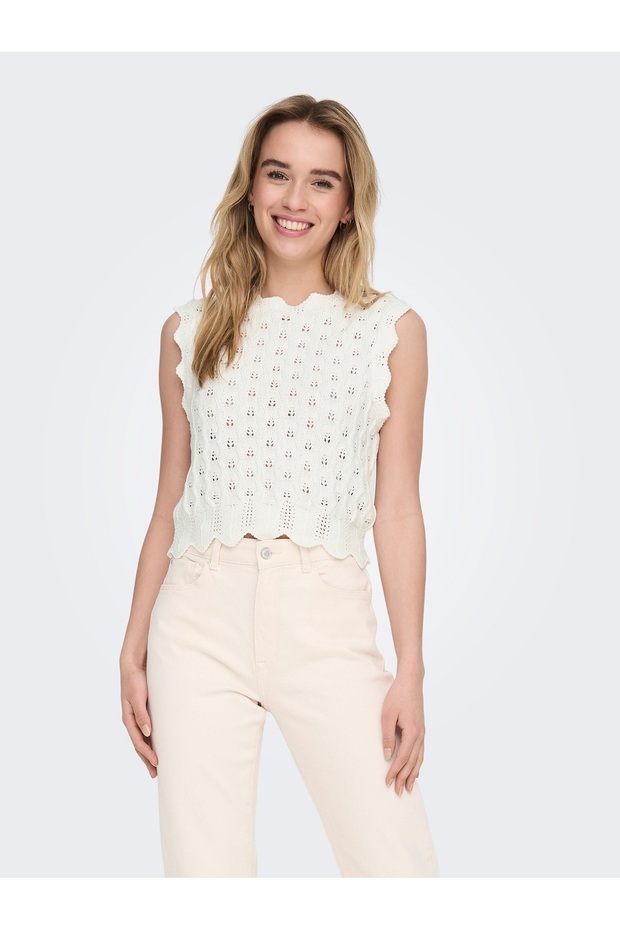 Örme Kolsuz Bluz 15291602 - 4