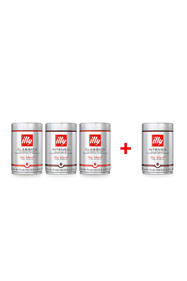 3+1 Bundle: Whole Bean Coffee (250 g) 4 cans
