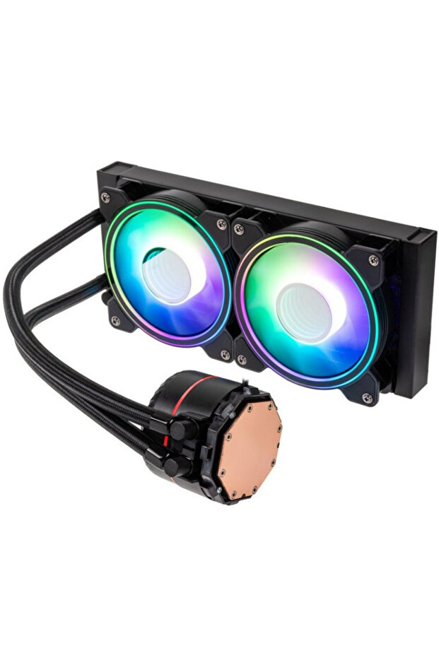 Kolink Umbra Void 240 aRGB CPU Cooler (Black) - 1