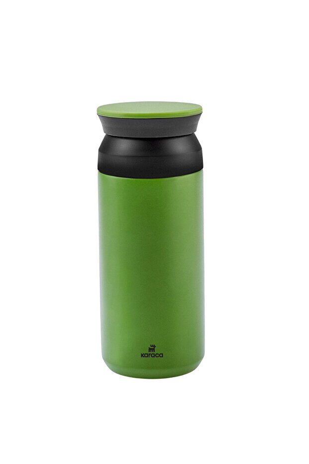 Rainbow Green Paslanmaz Çelik Termos 350 ml (8 SAATE KADAR SICAK/SOĞUK TUTMA) - 7