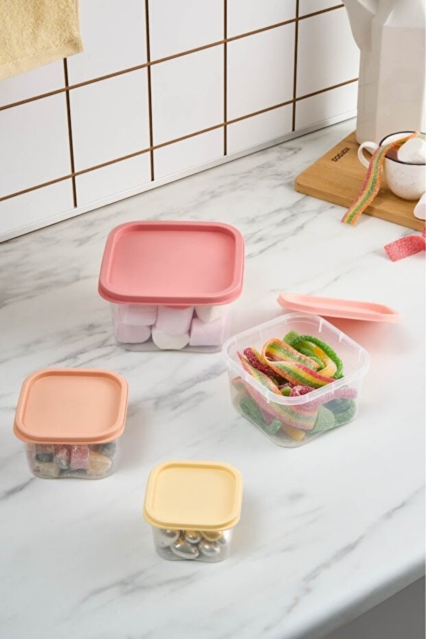 حاوية تخزين دورا ميني 4 قطع - 4