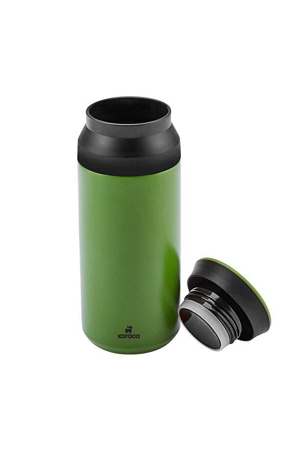 Rainbow Green Paslanmaz Çelik Termos 350 ml (8 SAATE KADAR SICAK/SOĞUK TUTMA) - 8