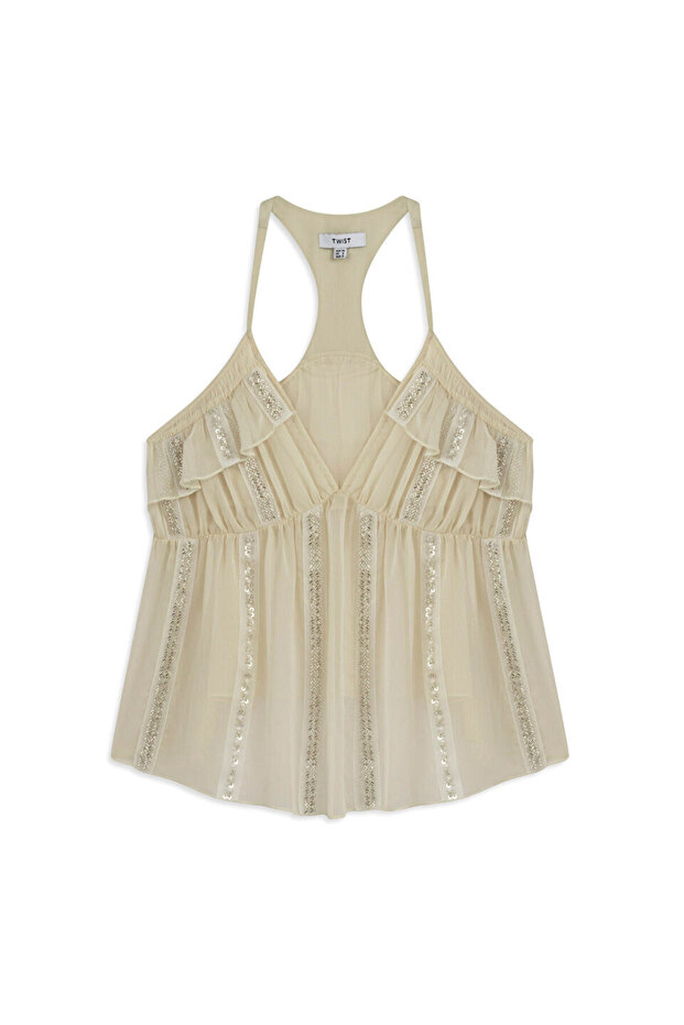 İŞLEMELİ BLUZ - 3