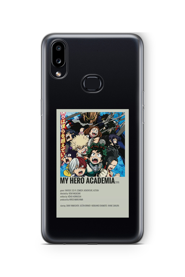 Samsung Galaxy A10S Compatible My Hero Academia Palaroid Poster Design Printed Transparent Case