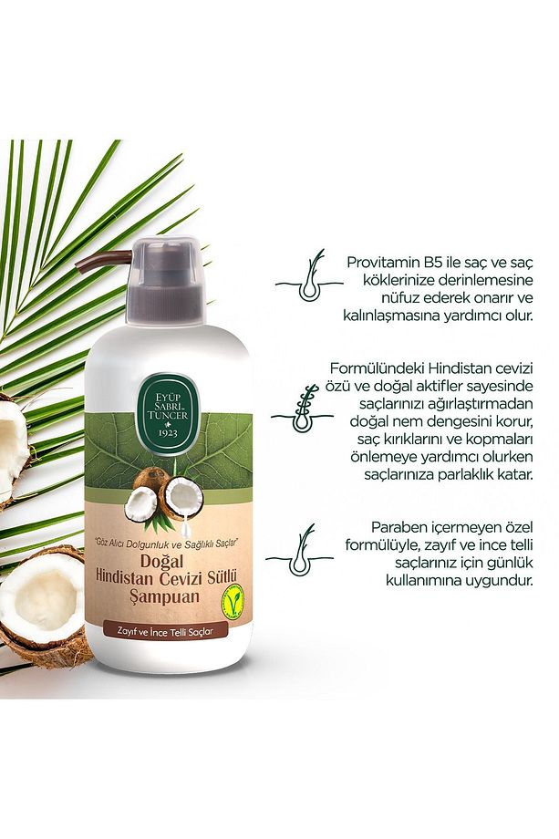 Şampuan 600 ml Doğal H.cevizli - 4