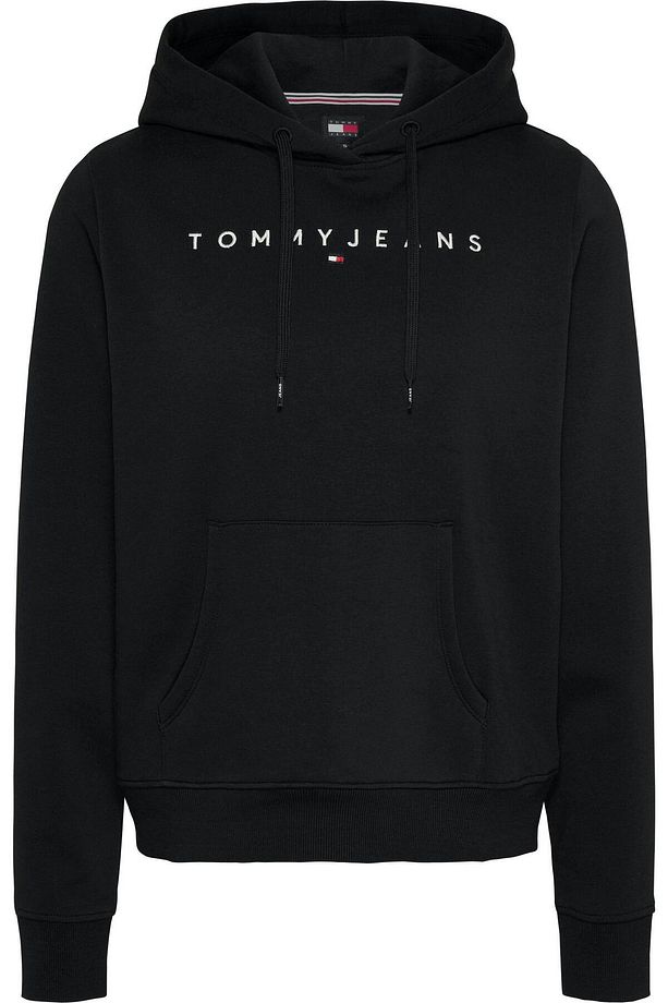 TOMMY JEANS KADIN REG LINEAR KAPÜŞONLU SWEATSHIRT - 1
