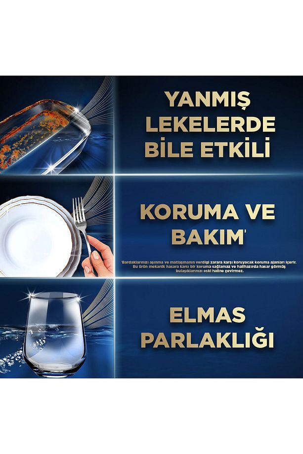 Ultimate Plus Hepsi Bir Arada Bulaşık Makinesi Deterjanı Kapsül Tablet 40 Adet - 6