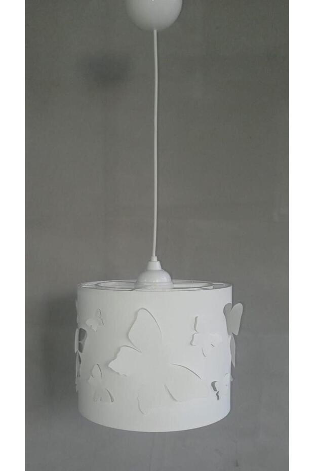 Butterfly Tekli Avize Beyaz - 2