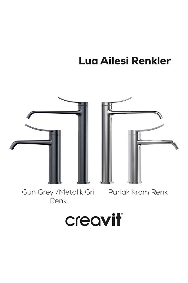 Lua Şelale Lavabo Armatürü Krom - 4