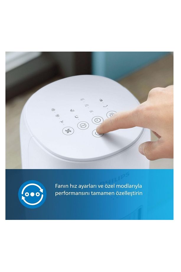 Kule Tipi Fan Uzaktan kumanda, Zamanlayıcı, 3 Hız, 3 Mod, 40W, Güçlü Vantilatör - 6