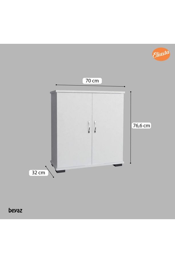 Ayakkabılık 2 Kapaklı Ayakkabı Dolabı Ard-112 - 3