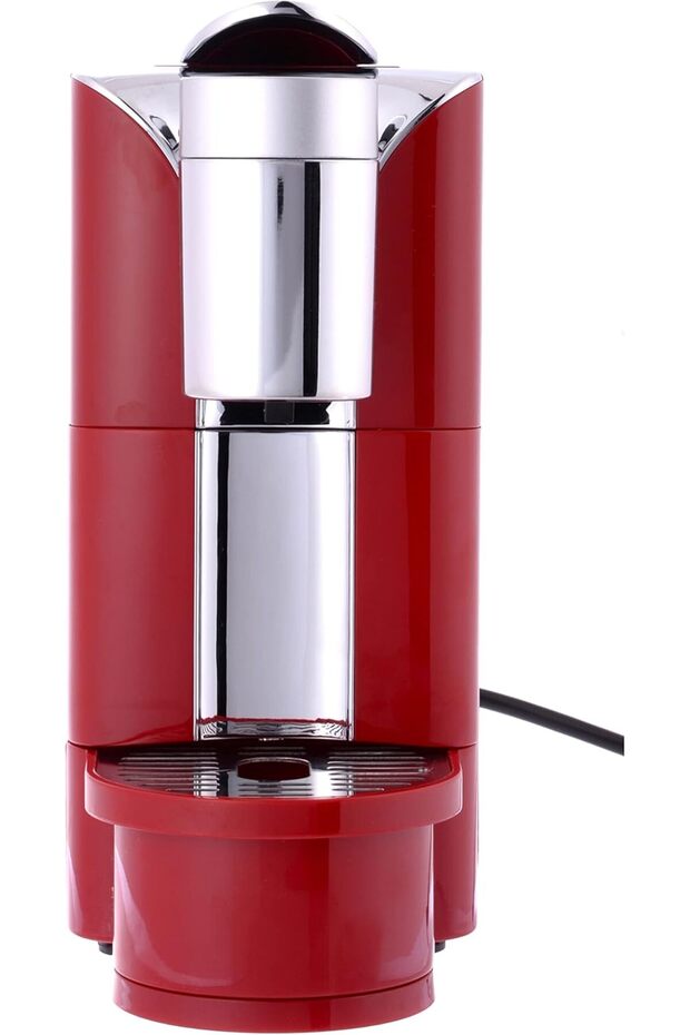 ماكينة قهوة كهربائية، 1145 واط، أحمر - 3