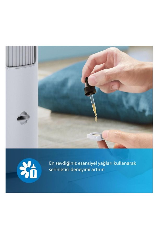 Kule Tipi Fan Uzaktan kumanda, Zamanlayıcı, 3 Hız, 3 Mod, 40W, Güçlü Vantilatör - 7