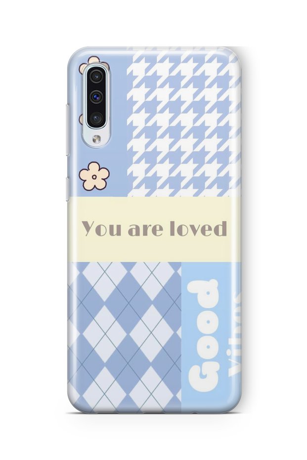 حافظة شفافة مطبوعة بتصميم You Are Loved متوافقة مع هاتف Samsung Galaxy A50 / A30S