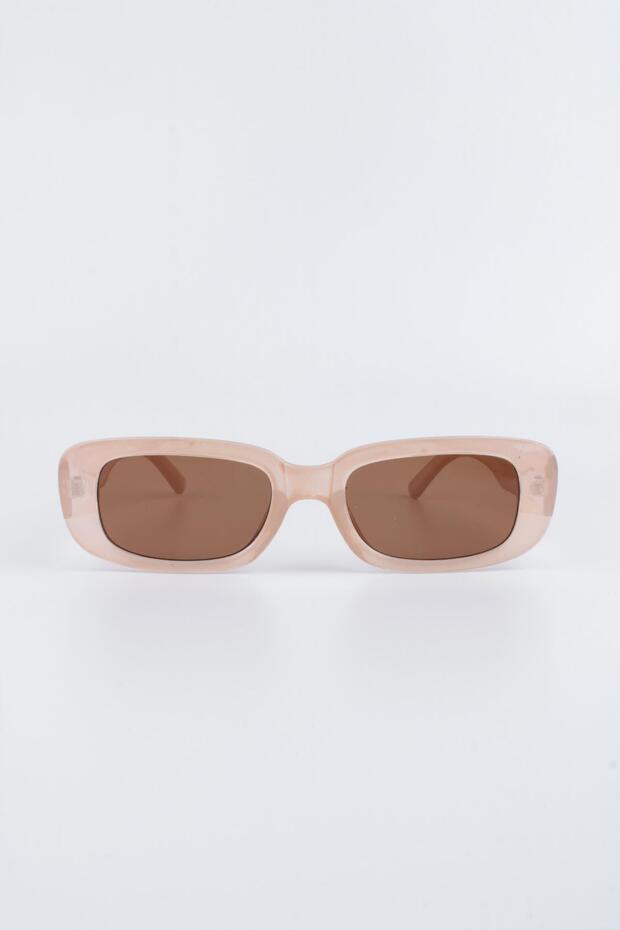 Women's Beige Uv 400 Protection Sunglasses 23Ft3583Br06