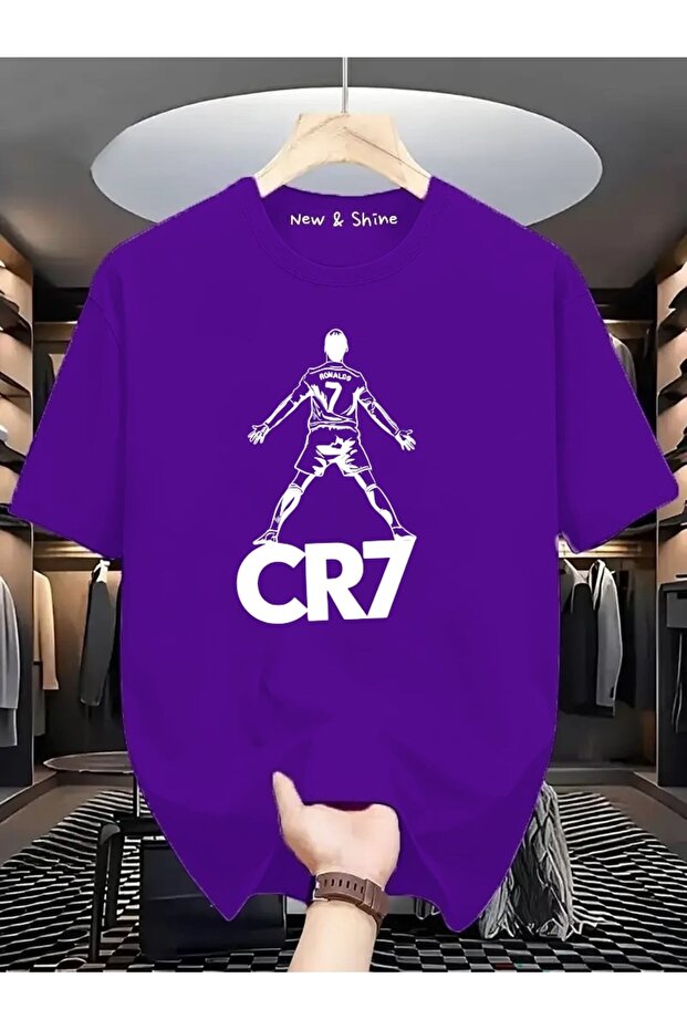 Cr7 Printed Oversize T-Shirt