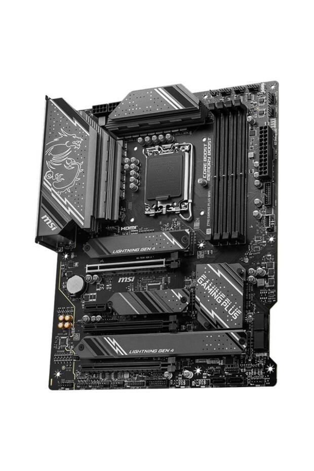 MSI Z790 GAMING PLUS WIFI DDR5 Motherboard, Socket 1700, WIFI - 3