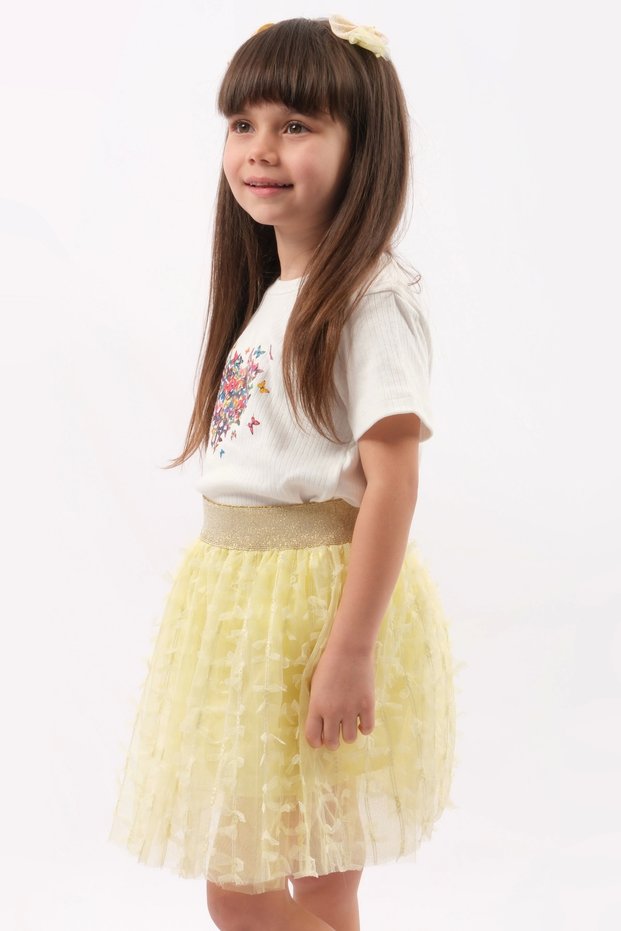 Devojčin srce leptir tutu dupli set