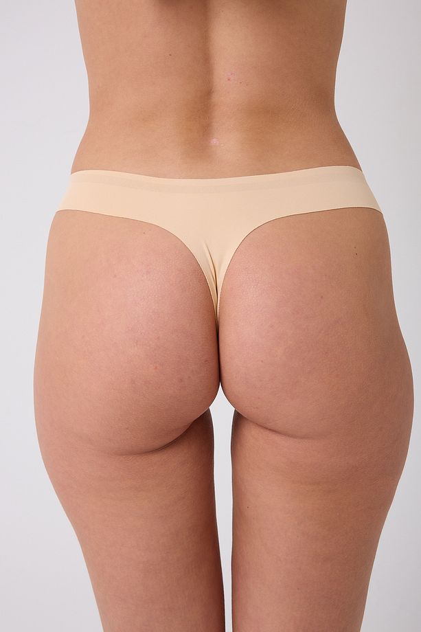Lazer Kesim İz Yapmaz String Tanga Külot - 4