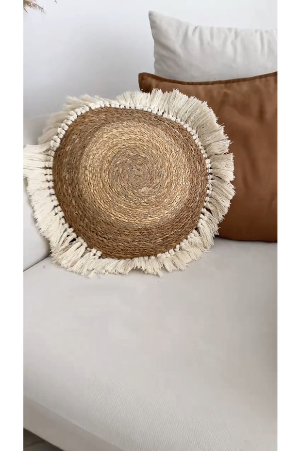 Hasır Yastık Kırlent - 1