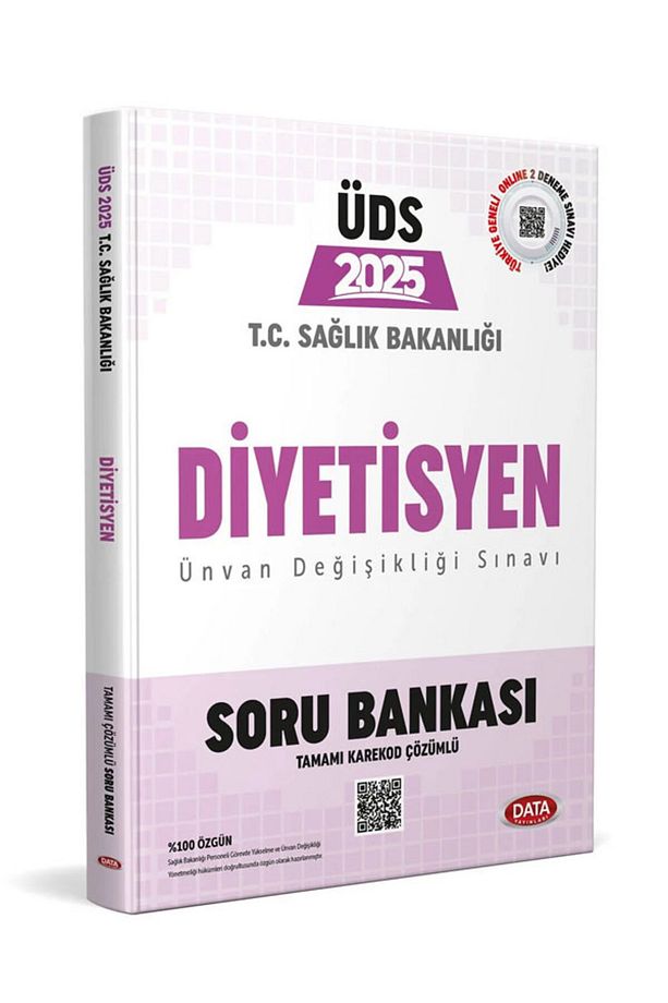 2025 ÜDS Sağlık Bakanlığı DİYETİSYEN Ünvan Değişikliği Konu Soru ve Ortak Konular Nokta Atışı KitabI - 3