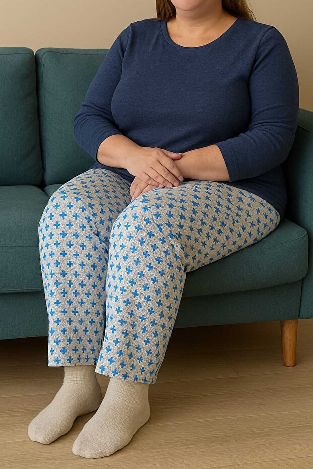 بيجامة الأم المزخرفة - 1