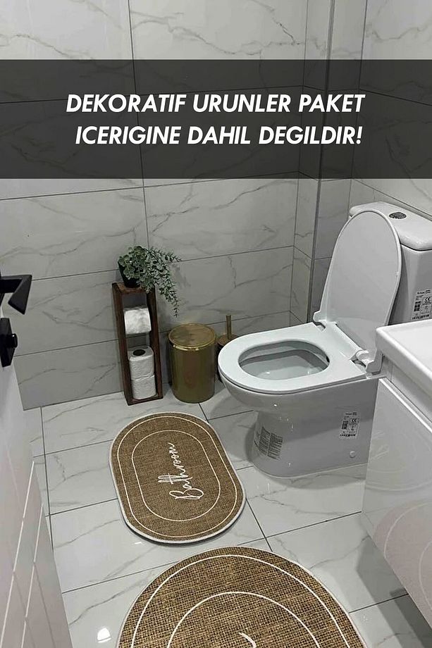 Dekoratif Ahşap Tuvalet Kağıtlığı Standı, Dekoratif Banyo Wc Ahşap Kağıtlık, Tuvalet Kağıdı Standı - 4