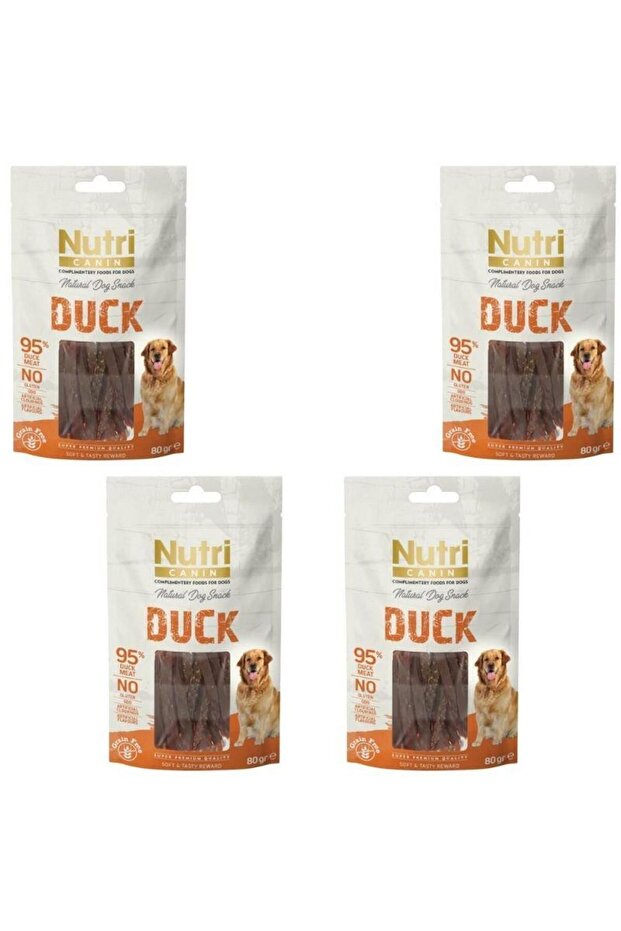 Duck Snack Köpek Ödülü 80 Gr x 4 Adet - 1
