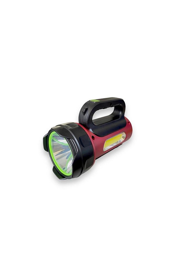 PS-T93 30w Uzun Menzilli Solar Panelli Powerbank+usb Çıkış S.o.s Lu Ultra Güçlü Ledli Şarjlı Feneri - 1
