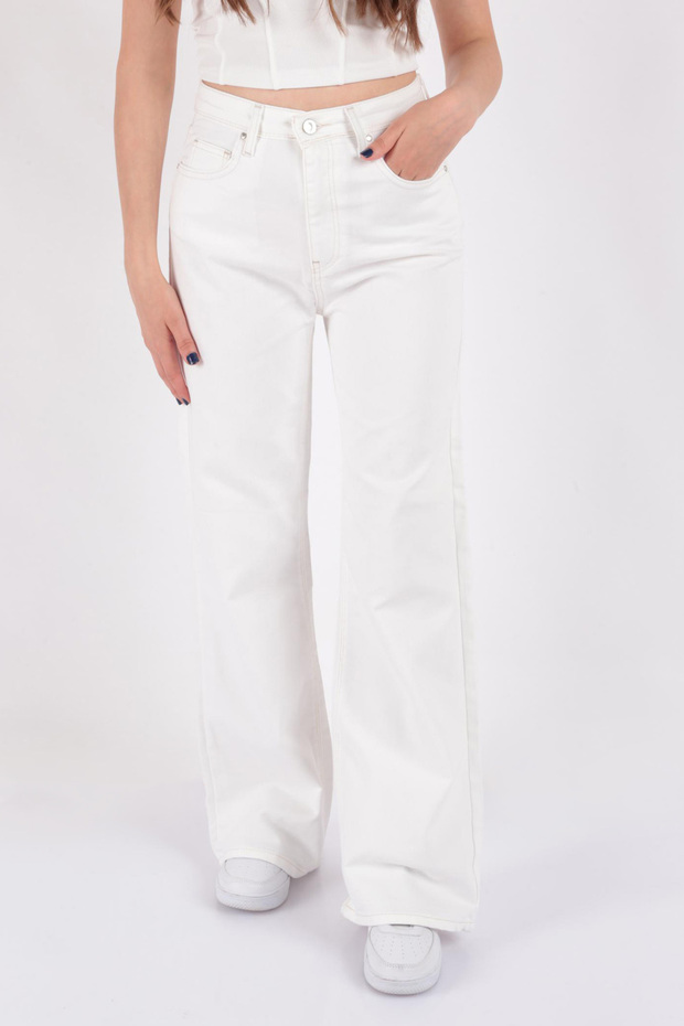 Double Tt 1160 Women's Palazzo Trousers - Ss Model