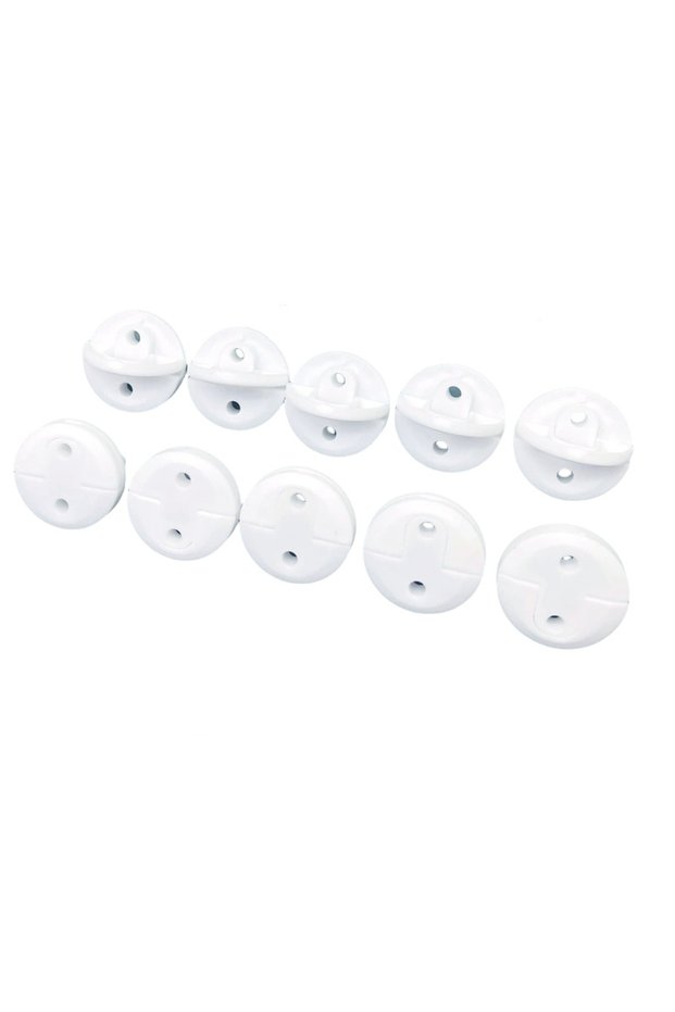 10Pcs 10Pcs Baby Safety Socket Covers Children's Safety European Regulations Socket Cover Power Supp