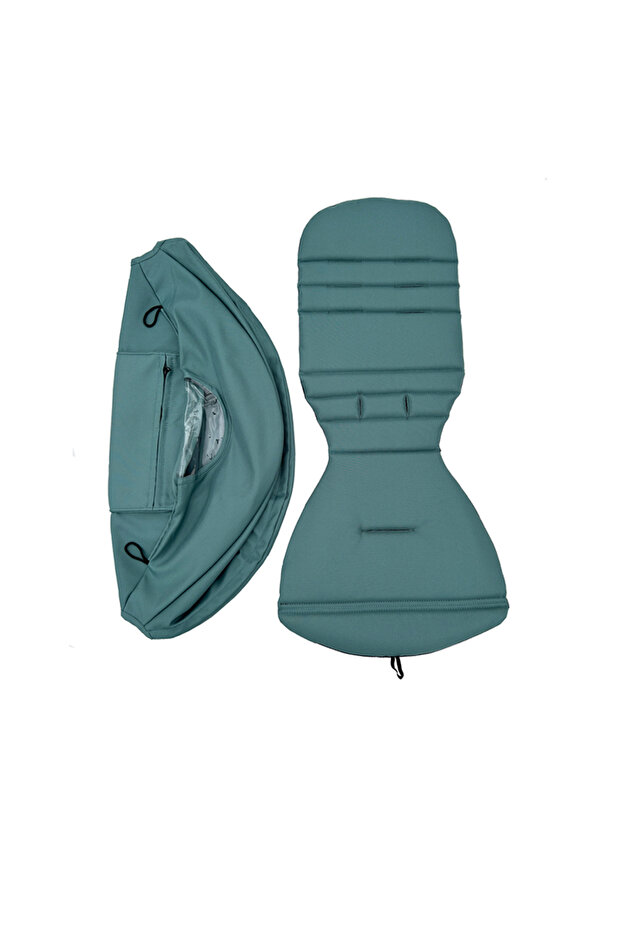 Olive green MomTan Stroller Replacement Colth Set For YOYO ,YOYO+ ,YOYO2 Strollers , Waterproof Doub