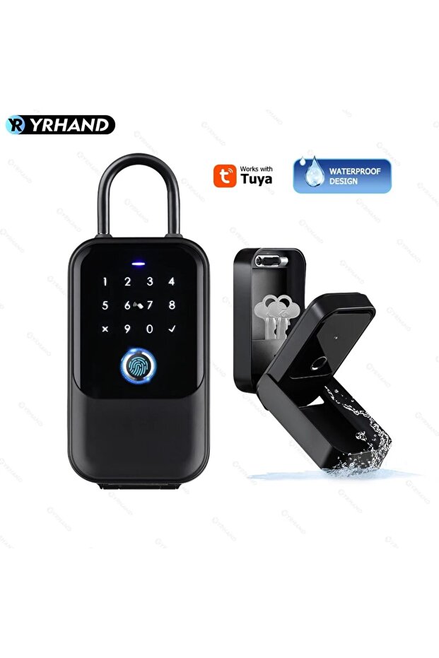 صندوق مفاتيح ذكي YRHAND K5 TY TTlock، صندوق مفاتيح منزلي لاسلكي ذكي، صندوق مفاتيح إلكتروني مع تطبيق رقمي