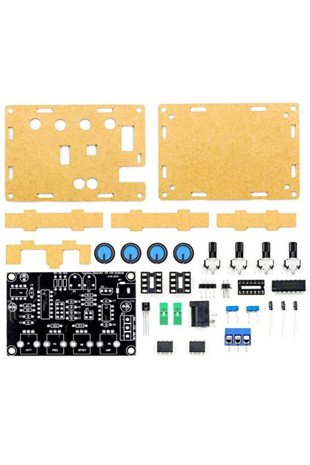 DIY KIT DIY ICL8038 Multifunctional Low Frequency Signal Generator 5Hz-400kHz Multi-Wave DIY Solderi