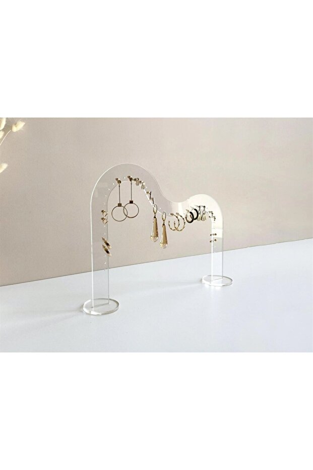 Clear Acrylic Earring Holder | Earring Display Stand | Earring Organizer | Clear Acrylic Jewelry Sta