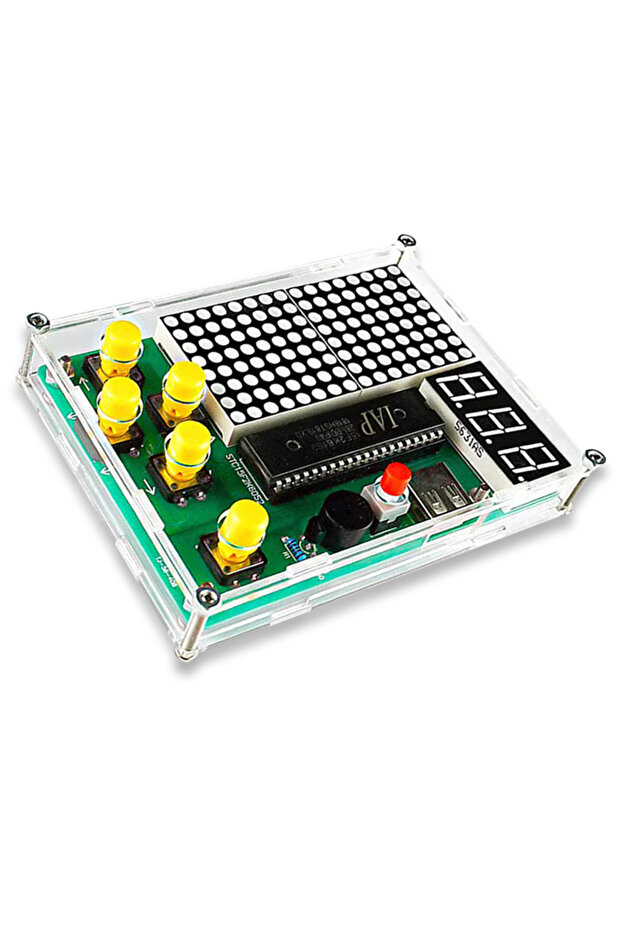 مجموعة أدوات صنع ألعاب البكسل DIY مشروع لحام إلكترونيات DIY تعلم التجميع مع... - 8