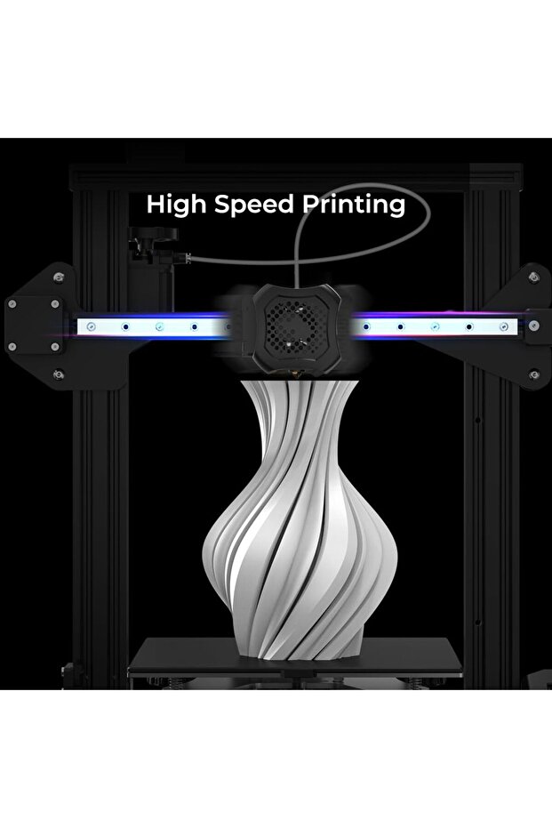 مجموعة دليل السكك الحديدية الخطية Creality Ender 3 X-axis MGN12C مع حامل تثبيت لوحة التثبيت - 4
