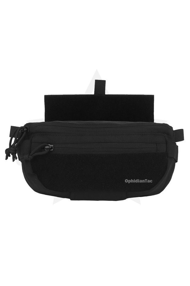 BK OPHIDIAN Combat Sling Bag Compact Belly Sling Bag Quick Release Shoulder Bag Integrated Vest Plat