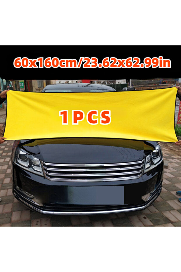 60x160cm-1PCS 1PC 60*160CM Car Wash Microfiber Towel Car Cleaning Drying Cloth Drying Towel Car Care