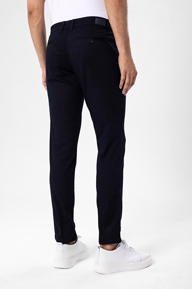 Slim Armürlü Pantolon - 5