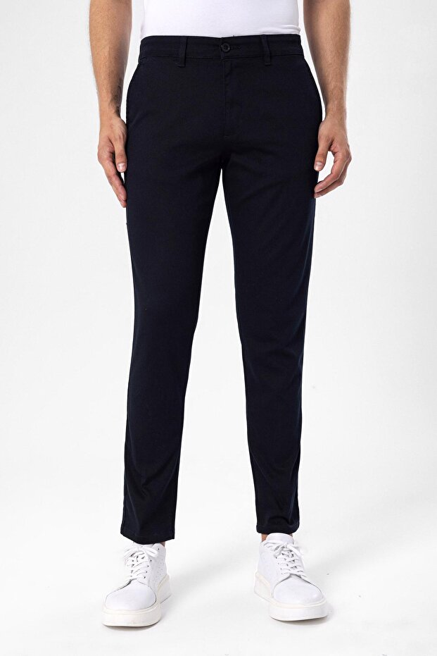 Slim Armürlü Pantolon - 1