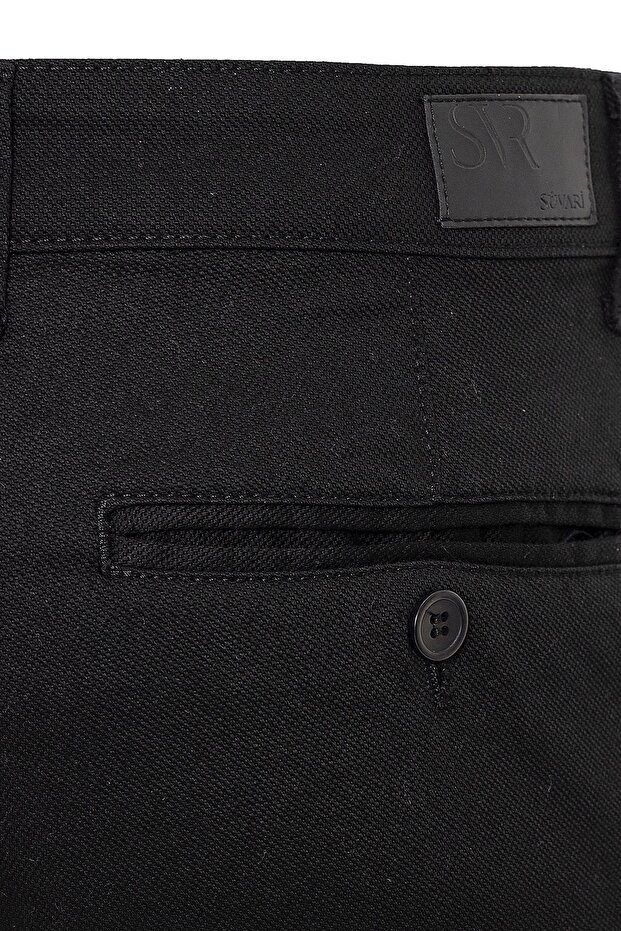 Slim Armürlü Pantolon - 3