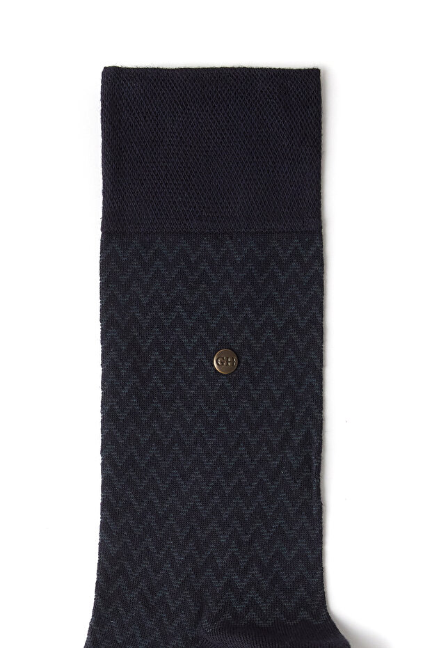 Lacivert Erkek Çorap - 2