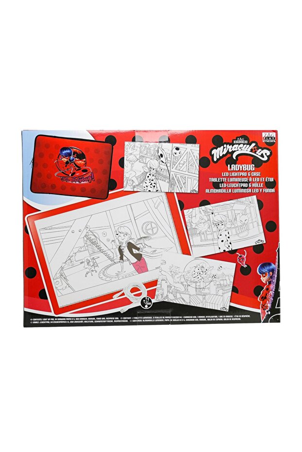 Ladybug A4 Led Light Pad Drawing Kit With Usb, Case & Tracing Pages – Art Set For Kids - 6