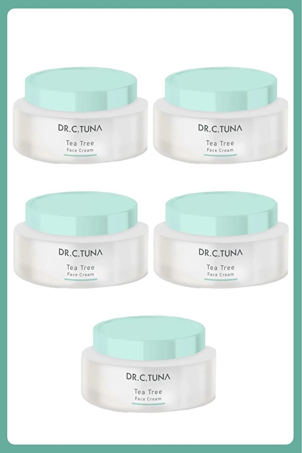 Dr. C. Tuna Tea Tree Oil Face Cream 50 ml - 5 Pieces